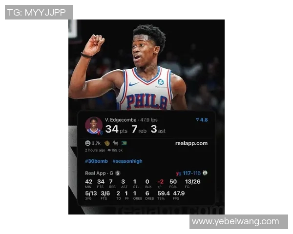 轰34+7+5三分！埃奇库姆NBA首秀太惊艳：一战超越詹姆斯连破纪录